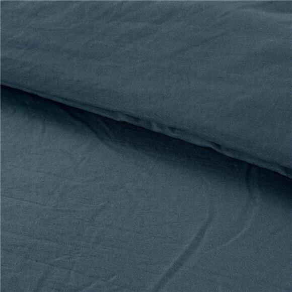 Modern Threads 4-Piece Garment-Washed Comforter Set Beck Denim Queen - Picture 6 of 7